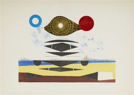 PENROSE ROLAND (1900 - 1984) - SENZA TITOLO (HOMMAGE).