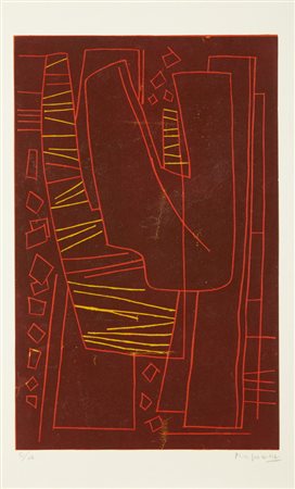 MAGNELLI ALBERTO (1888 - 1971) - LA MAGNANERIE DE LA FERRAGE.