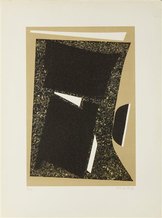 MAGNELLI ALBERTO (1888 - 1971) - COLLAGE N.10.