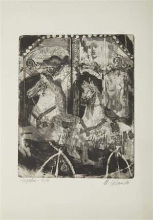 CALANDRI MARIO (1914 - 1993) - LA GIOSTRA.