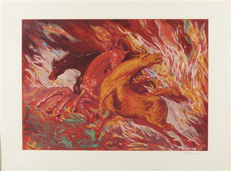 SASSU ALIGI (1912 - 2000) - SENZA TITOLO.