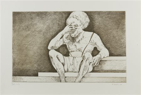 PLATTNER KARL (1919 - 1986) - SENZA TITOLO .