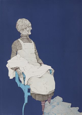 PLATTNER KARL (1919 - 1986) - SENZA TITOLO.