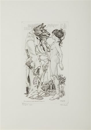 ALESSANDRI LORENZO (1927 - 2000) - LE ABOMINEVOLI NOZZE DI BEVERLY E BARON .