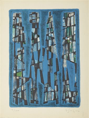 SINGIER GUSTAVE (1909 - 1984) - VILLE MARITIME .