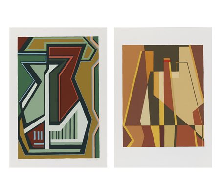 RADICE MARIO (1898 - 1987) - COMPOSIZIONE A.N.F. E COMPOSIZIONE R.S.Z.2.