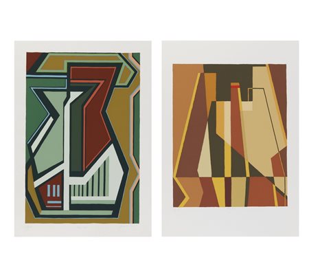 RADICE MARIO (1898 - 1987) - COMPOSIZIONE A.N.F. E COMPOSIZIONE R.S.Z.2.