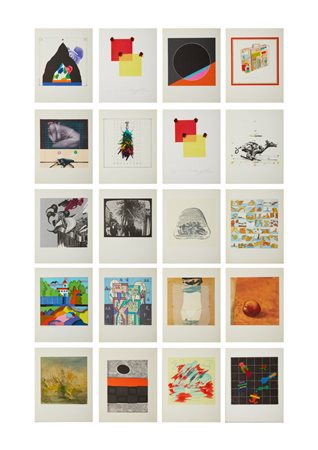 BOLAFFI ARTE - LOTTO COMPOSTO DA N. 20 FOGLI.