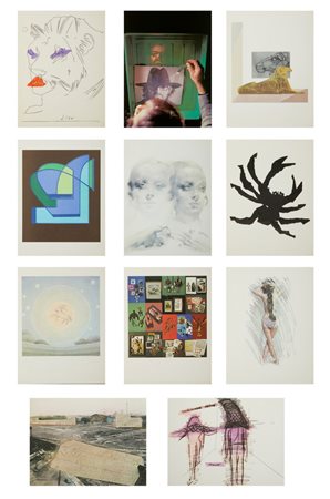 BOLAFFI ARTE - LOTTO COMPOSTO DA N.11 FOGLI ( DALLA SERIE LO ZODIACO).