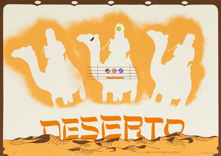 GAMBINO DUILIO (1937 - 2013) - DESERTO.