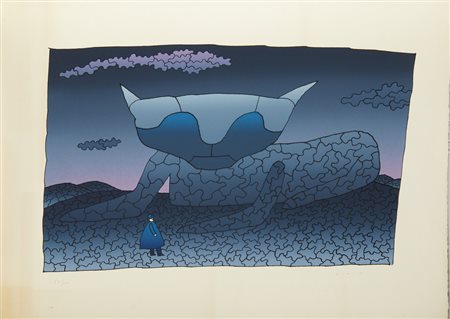 FOLON JEAN-MICHEL (1934 - 2005) - SENZA TITOLO.