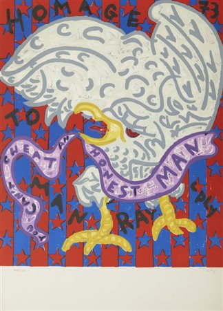 COPLEY WILLIAM (1919 - 1996) - HOMMAGE TO MAN RAY (YOU CAN'T CHEAT AN HONEST MAN).