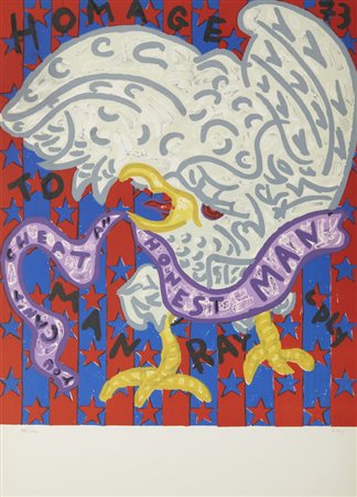 COPLEY WILLIAM (1919 - 1996) - HOMMAGE TO MAN RAY (YOU CAN'T CHEAT AN HONEST MAN).