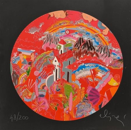 ALINARI LUCA (1943 - 2019) - DENTRO L'OMINO DI BURRO.