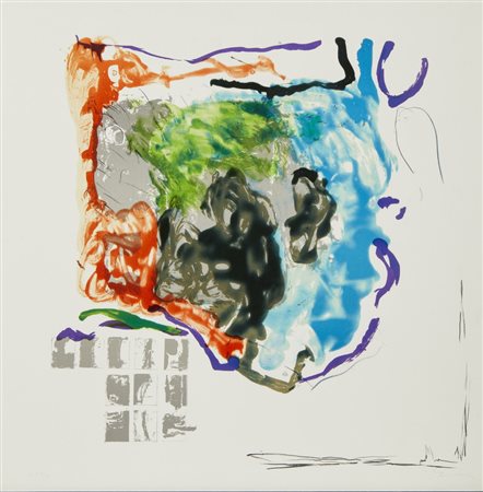 SCHIFANO MARIO (1934 - 1998) - SENZA TITOLO .