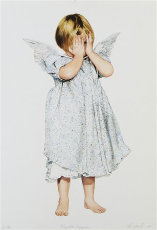 GARELLI TITTI (n. 1948) - L'ANGIOLETTO VERGOGNOSO .