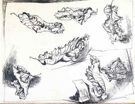 GUTTUSO RENATO (1912 - 1987) - SENZA TITOLO