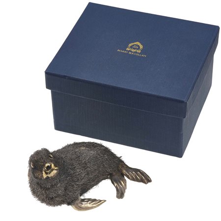 Mario Buccellati. 'foca' argento 925. Scatola originale,...