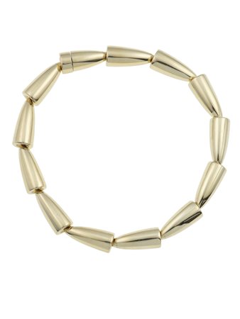 Vhernier. Girocollo 'Calla' montatura in oro giallo 750/1000. Astuccio...