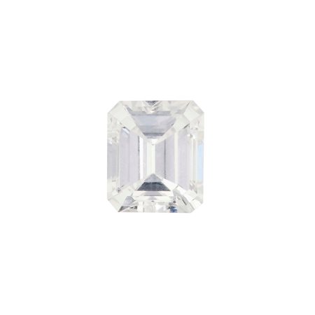 Diamante taglio smeraldo di ct 1.37, colore H, caratteristiche interne SI1,...