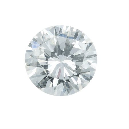 Diamante taglio rotondo a brillante per ct 1.51, colore I, caratteristiche...