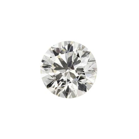 Diamante taglio brillante di ct 2.65, colore Q-R, caratteristiche interne...