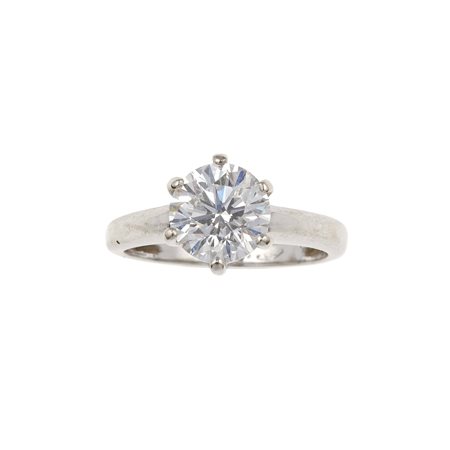 Diamante taglio brillante di ct 2.00, colore H, caratteristiche interne VS1,...