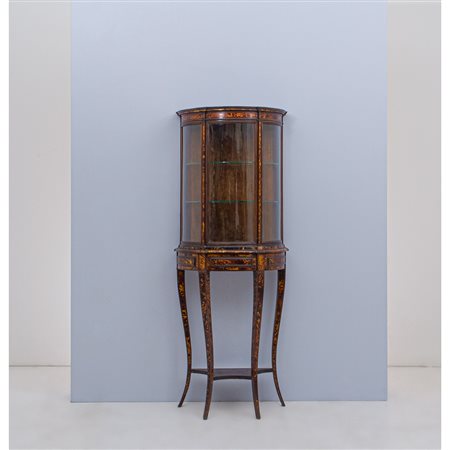 MANIFATTURA SICILIANA DEL XIX SECOLO, Piccola vetrina