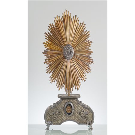 OFFICINE SICILIANE DEI PRIMI DEL '900, Imponente reliquiario