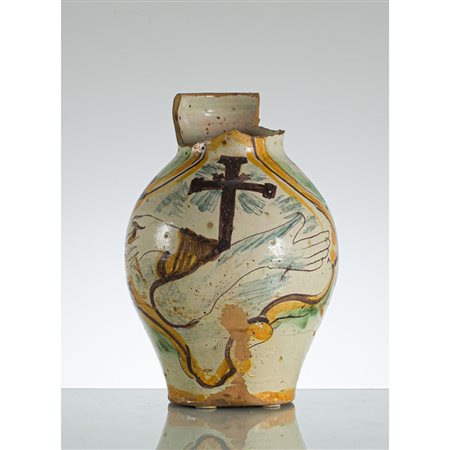 MANIFATTURA DELL'ITALIA MERIDIONALE INIZI XIX SECOLO, Brocca