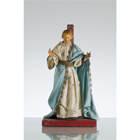 MANIFATTURA NAPOLETANA DEL XVIII SECOLO, Scultura da presepio