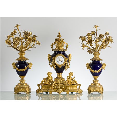 MANIFATTURA FRANCESE DEL XIX SECOLO, Trittico