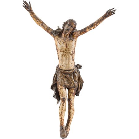 MANIFATTURA ITALIANA FINE DEL XVII SECOLO, Cristo crocifisso