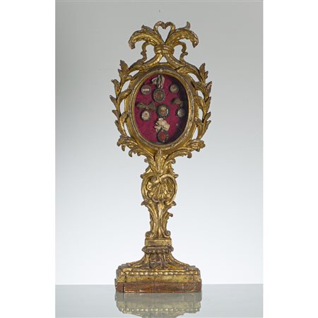 MANIFATTURA SICILIANA DEL XVIII SECOLO, Reliquiario