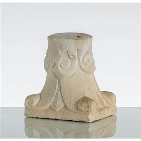 MANIFATTURA SICILIANA DEL XVIII SECOLO, Piccolo capitello