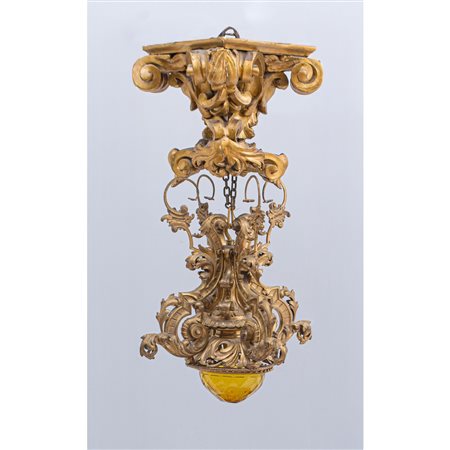 MANIFATTURA ITALIANA DEI PRIMI DEL '900, Lampadario