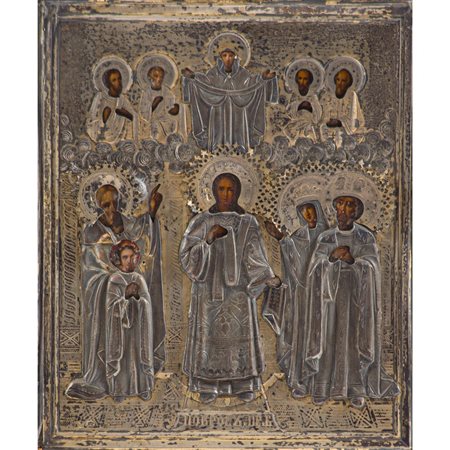 MANIFATTURA RUSSA DEL XIX SECOLO, Icona