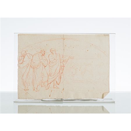 ANDREA SACCHI (Attr.le), Sanguigna su carta