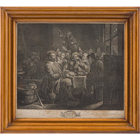 MAESTRI INCISORI DEL XVIII SECOLO, Coppia di incisioni