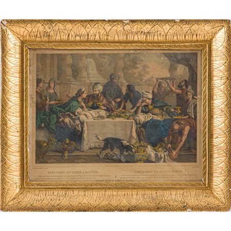 MANIFATTURA SICILIANA DEL XIX SECOLO, Coppia di cornici