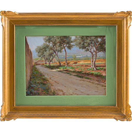 ANTONIO CUTINO, Olio su tavoletta