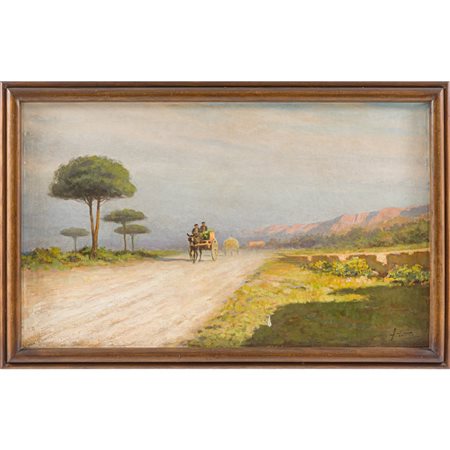 ANTONIO CUTINO, Olio su tela