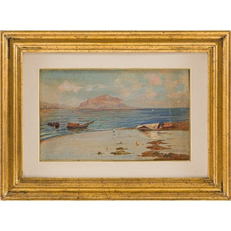 ANONIMO SICILIANO DEL XIX SECOLO, Olio su tela