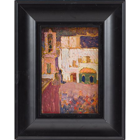 PIETRO DE FRANCISCO, Olio su tavoletta