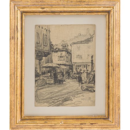 PIETRO DE FRANCISCO, Matita e carboncino su carta