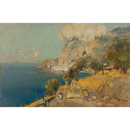 GIUSEPPE CASCIARO, Olio su tavoletta