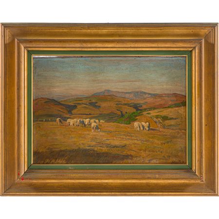 FERRUCCIO SCATTOLA, Olio su compensato