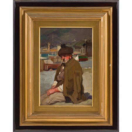 EVASIO MONTANELLA, Olio su tavoletta