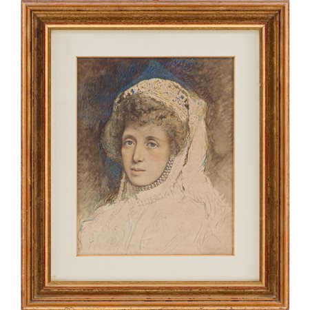 SCUOLA ITALIANA DEL XIX SECOLO, Matita e pastello su carta