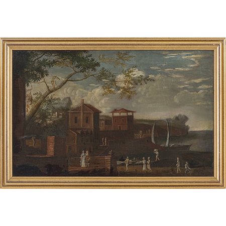 LUDOVICO POZZOSERRATO (Seguace di), Olio su tela